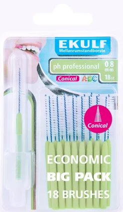 EKULFpH professional 0,8conic 18 Pcs