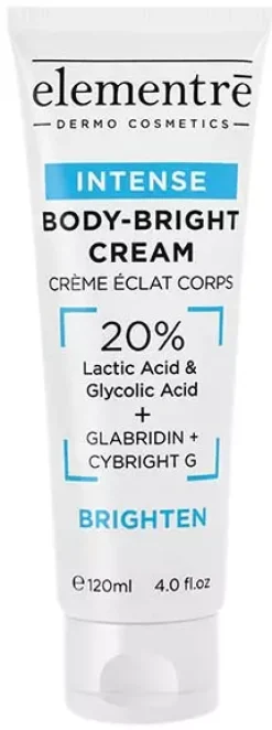elementrē Body Bright 20% Lactic & Glycolic Acid 120 ml