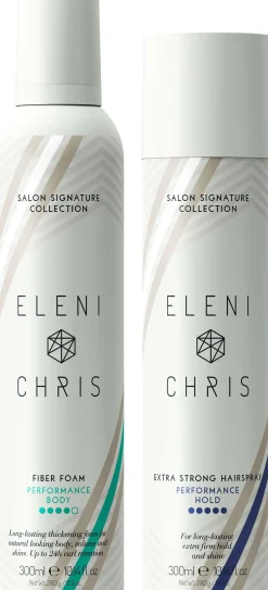 Eleni&Chris Bundle Fiber Foam 300 ml & Extra Strong Hairspray 300 ml
