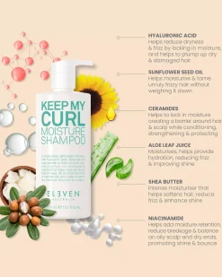 Eleven Australia Keep My Curl Moisture Shampoo 300 ml