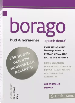 Elexir Pharma Borago 72 stk