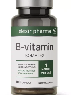 Elexir Pharma B Vitamin Komplex 100 stk