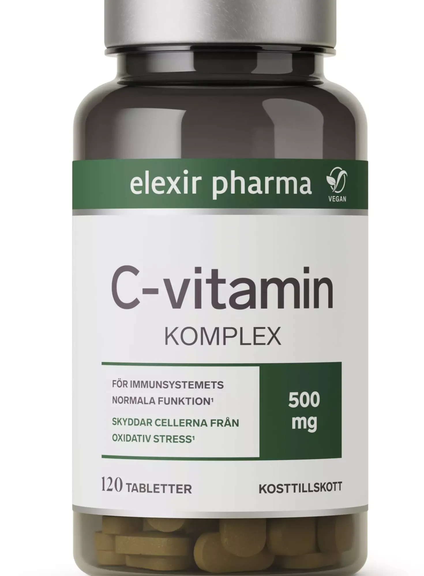 Elexir Pharma C Vitamin Komplex 120 stk