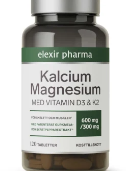 Elexir Pharma Kalcium/Magnesium 120 stk