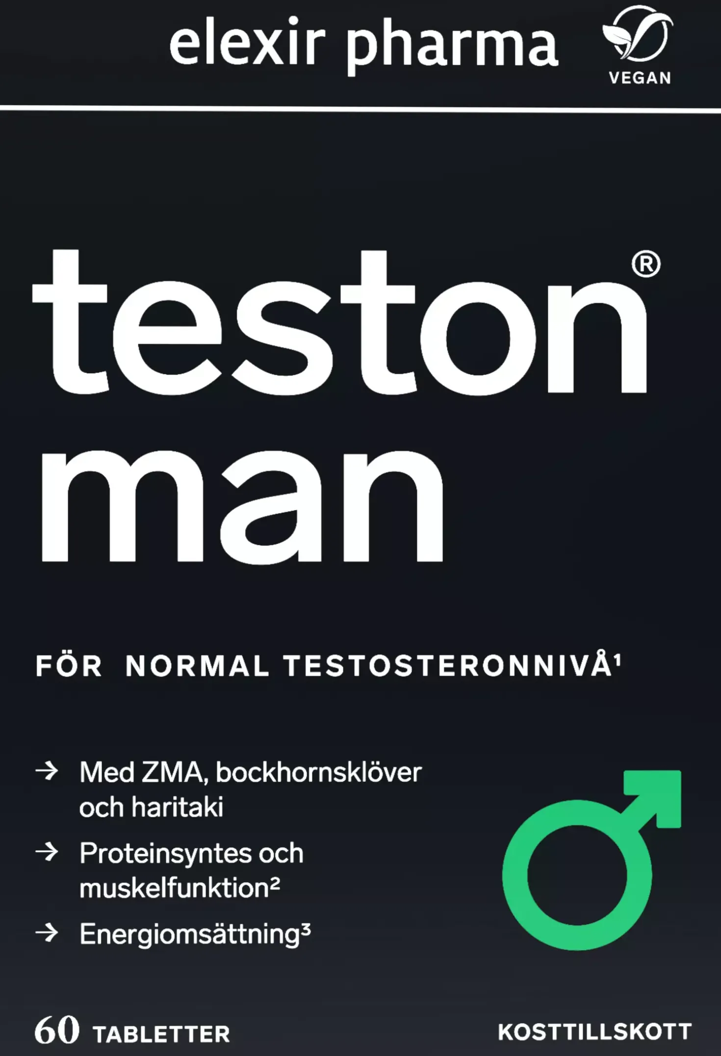 Elexir Pharma Teston Man Balans 60 stk