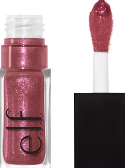 e.l.f. Glow Reviver Lip Oil Glimmer Divine Wine