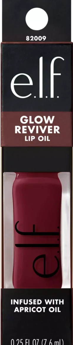 e.l.f. Glow Reviver Lip Oil Red Delicious