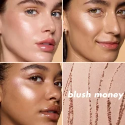 e.l.f. Halo Glow Silky Powder Highlighter Blush Money