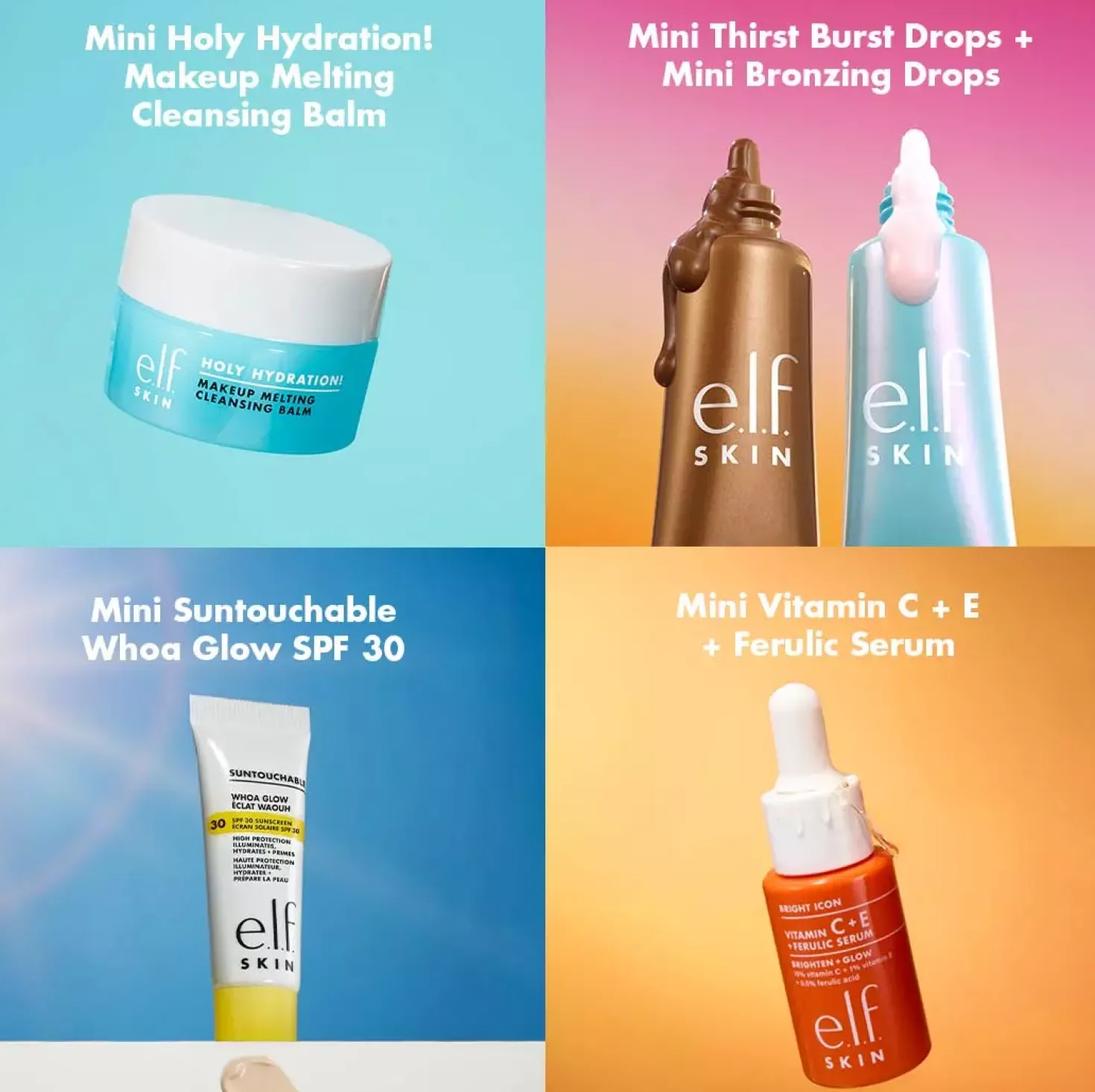 e.l.f. Holy Hydration! Minis Kit