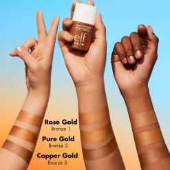e.l.f. No Ray, All Slay Bronzing Drops Rose Gold