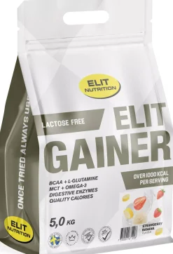 Elit Nutrition ELIT Gainer - lactose free Strawberry Banana 5000 g
