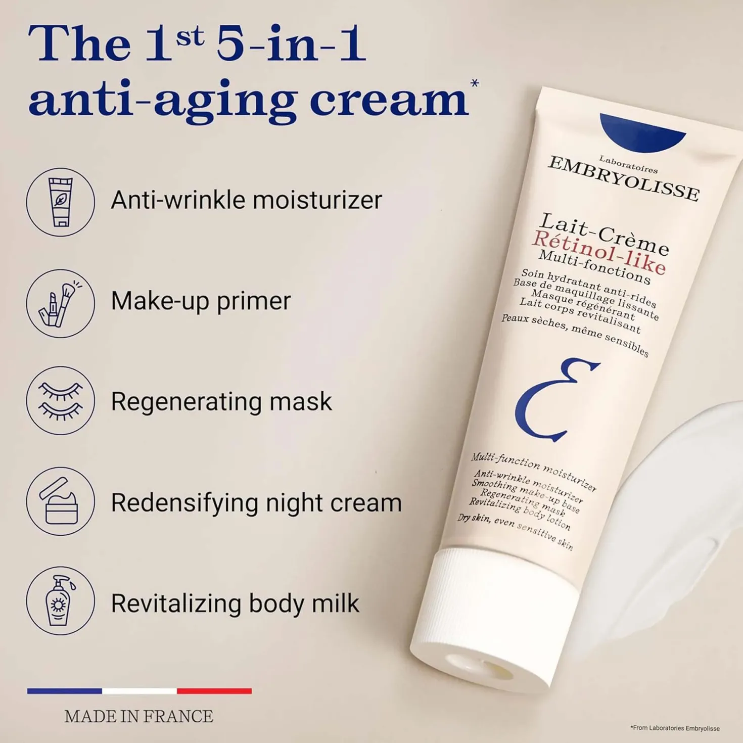 Embryolisse Lait-Crème Rétinol-Like 75 ml