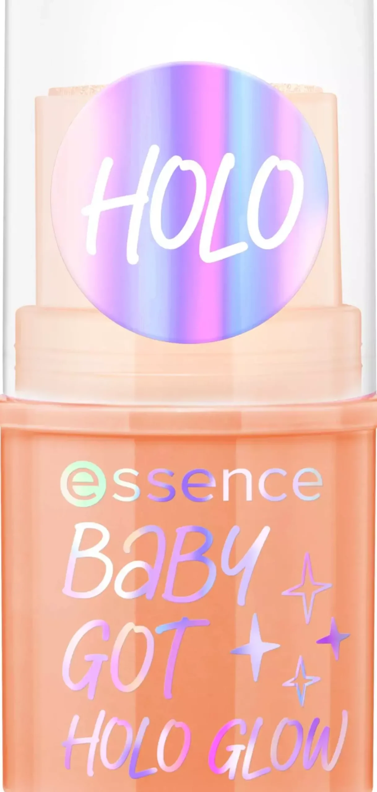 essence Baby Got Holo Glow Highlighter Stick 10 Holy Apricotly