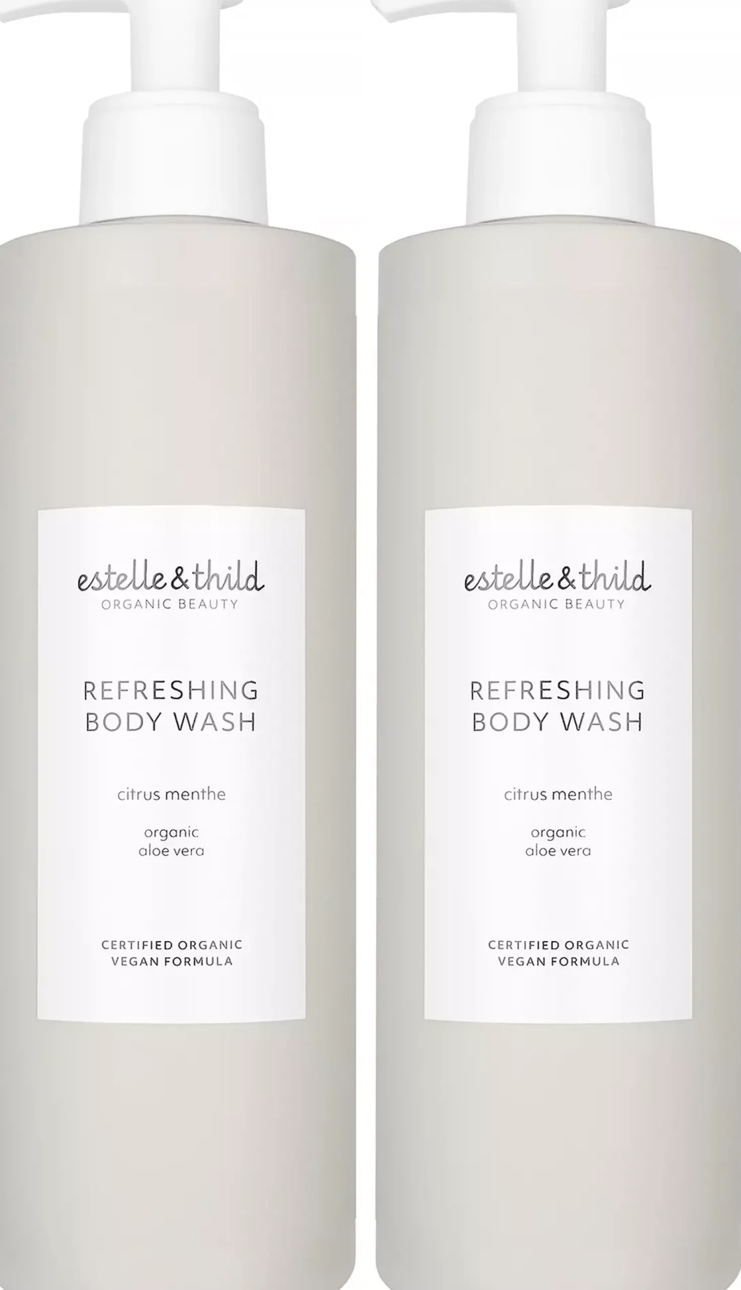 Estelle&Thild Organic BeautyCitrus Menthe Refreshing Body Wash 2 x 400 ml