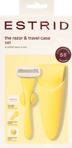 Estrid Razor & Case Set Ribbon