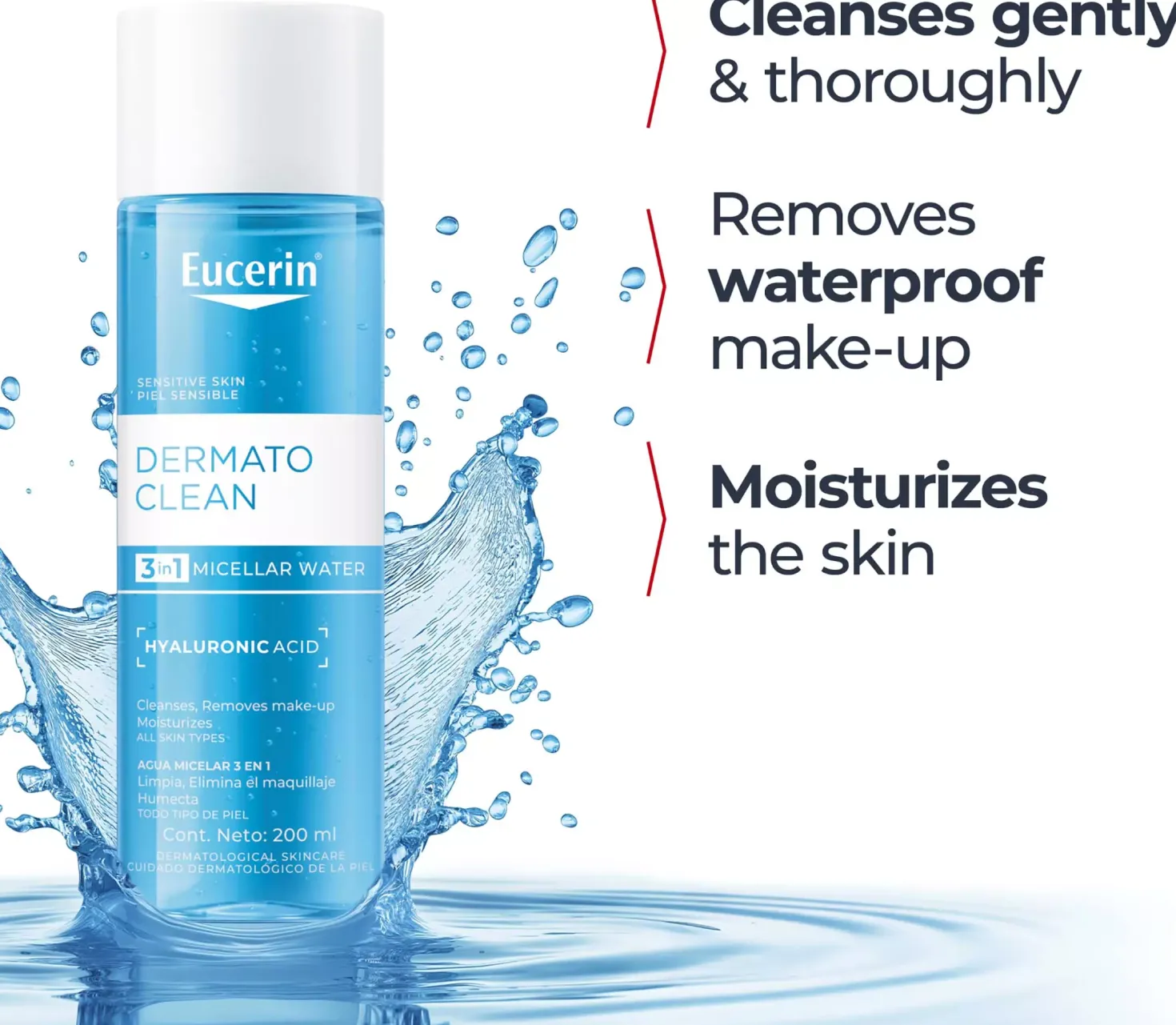 Eucerin Dermatoclean 3 In 1 Micellar Water