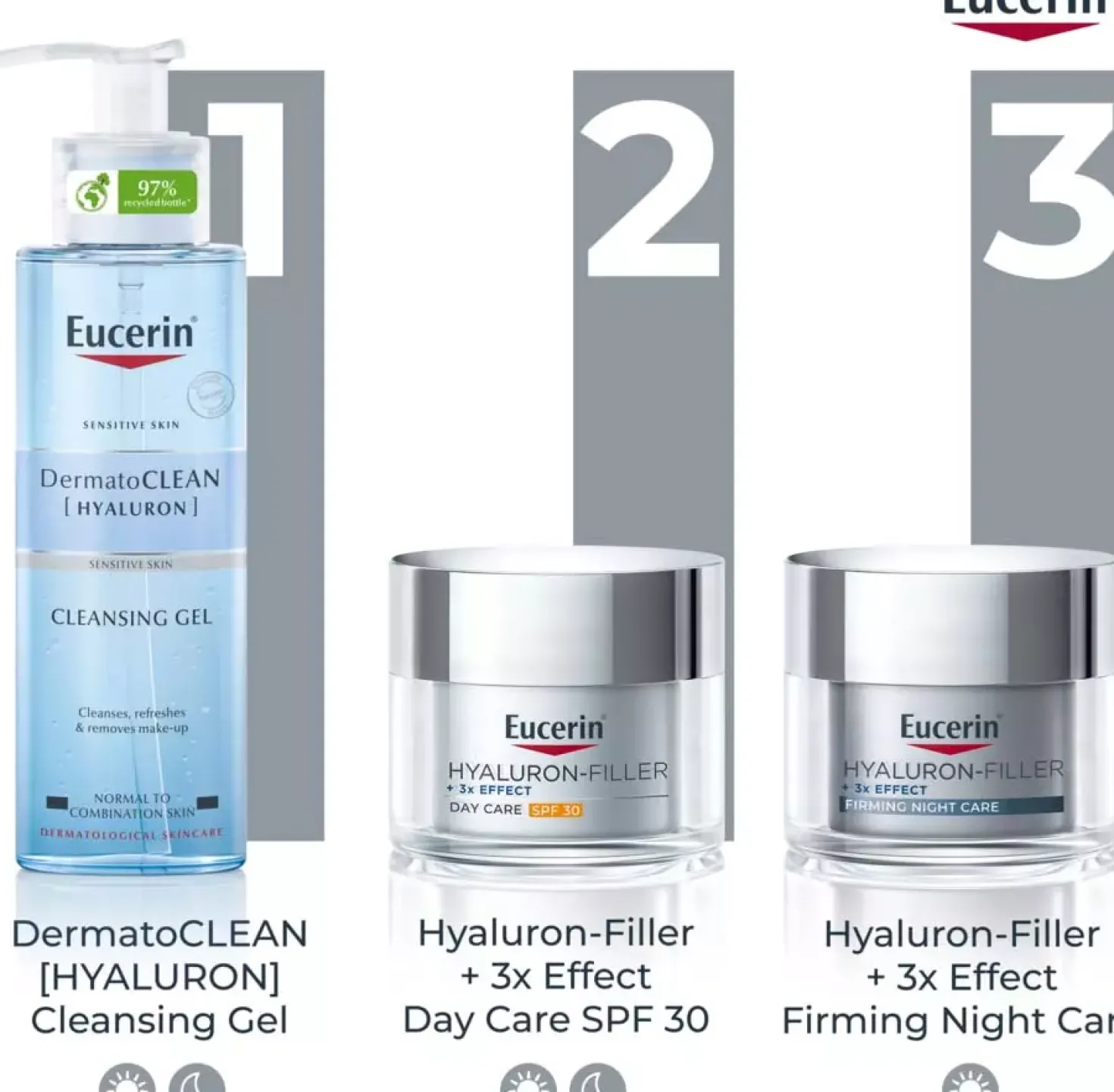 EucerinHyaluron-Filler +3x Effect Day Care SPF30 50 ml