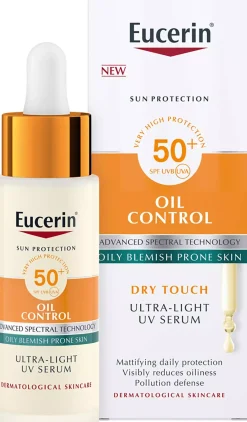 Eucerin Sun Oil Control​ Daily UV Serum​ SPF50+ 30 ml