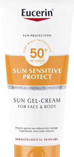 Eucerin Sun Sensitive Protect Gel Cream SPF50+ 200 ml