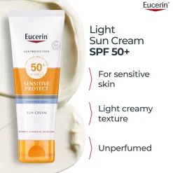 Eucerin Sun Sensitive Protect Creme SPF50+ 50 ml