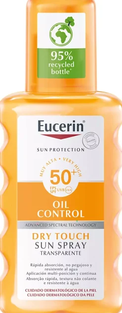 EucerinSun Spray Transparent Spf50+ 200 ml
