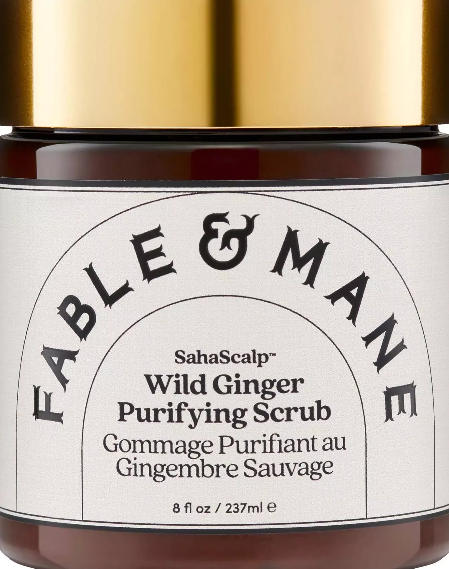 Fable & Mane SahaScalp Wild Ginger Purifying Scrub 237 ml