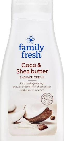 Family FreshCoco & Shea Butter Shower Cream 500 ml