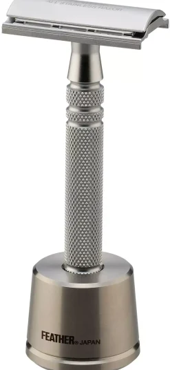 Feather All Stainless Double Edge Razor AS-D2S 1 stk