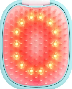 FOREOFLIP LED Detangling Hairbrush Artic Blue