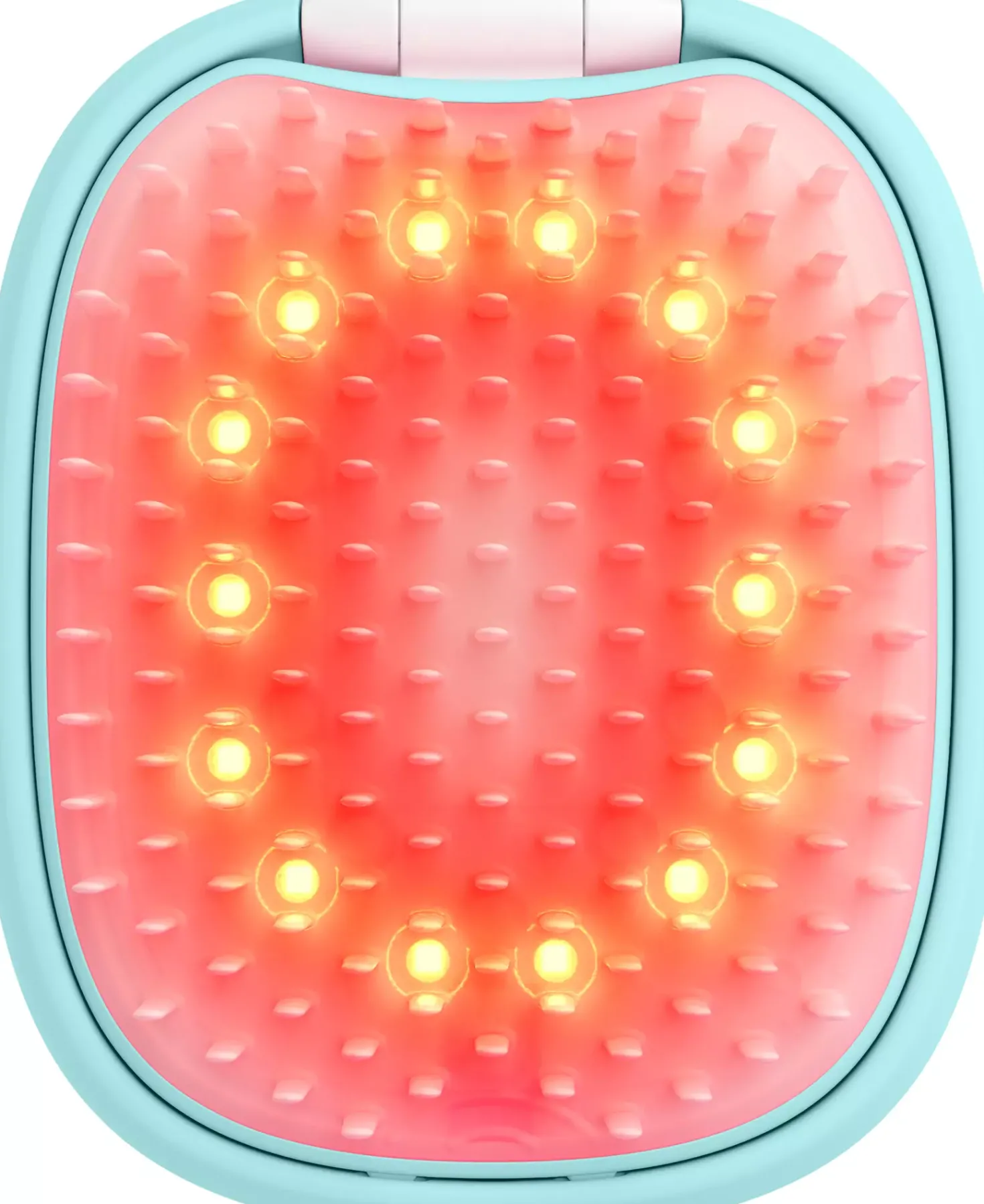 FOREOFLIP LED Detangling Hairbrush Artic Blue