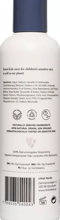 Forest Kids Hair & Body Wash 250 ml