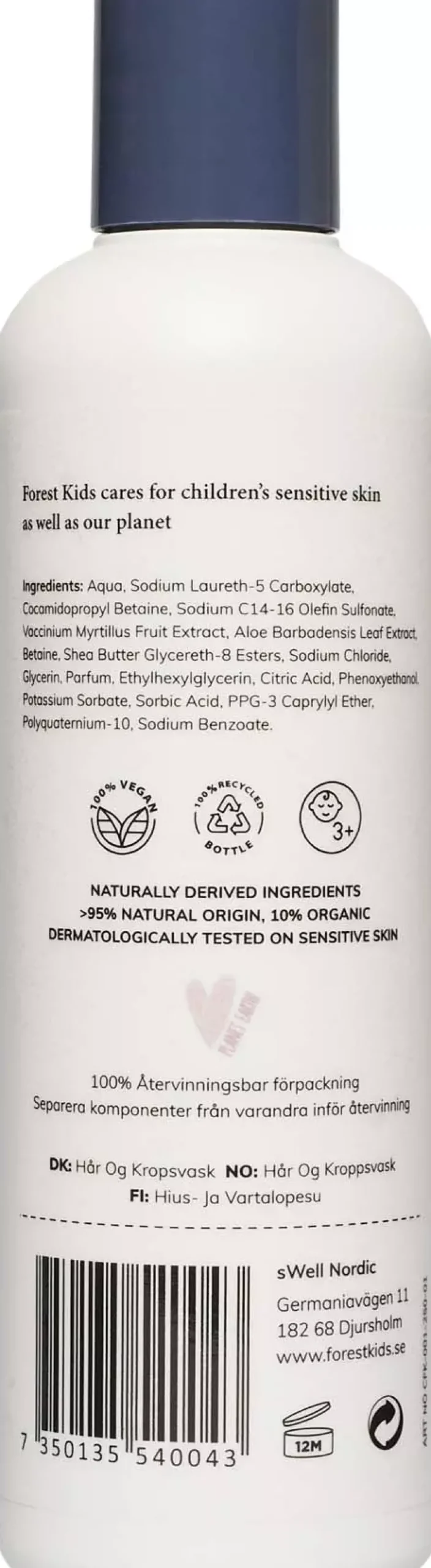 Forest Kids Hair & Body Wash 250 ml