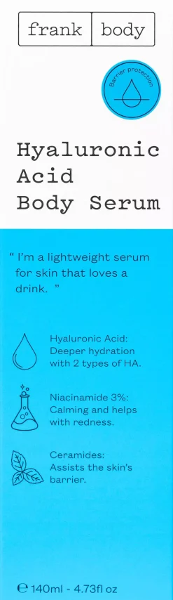 Frank Body Hyaluronic Acid Body Serum 140 ml