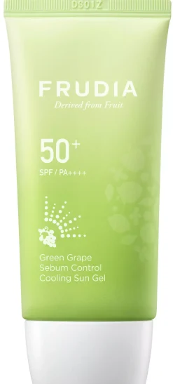 Frudia Green Grape Sebum Control Cooling Sun Gel SPF50+ 50 g