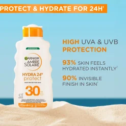 GarnierAmbre Solaire Hydra 24H Protect Sun Protecting Milk SPF30 175 ml