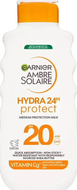 GarnierAmbre Solaire Hydra 24H Protect Sun Protecting Milk SPF20 175 ml