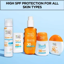 GarnierAmbre Solaire Super UV Refreshing Face Water Fluid SPF50+ 40 ml