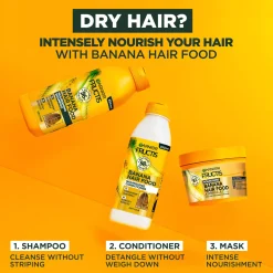 GarnierFructis Banana Hair Food Nourishing Conditioner 350 ml