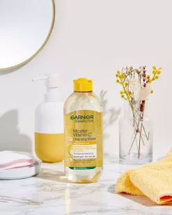GarnierSkinActive Micellar Cleansing Water Vitamin C All-In-1 for Dull Uneven Skin 700 ml