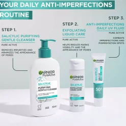 Garnier Vitamin C* Bundle Daily UV Glow Fluid SPF50+ 40 ml & Serum 30 ml