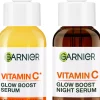 Garnier Vitamin C* Bundle Glow Boost Serum 30 ml & Night Serum 30 ml