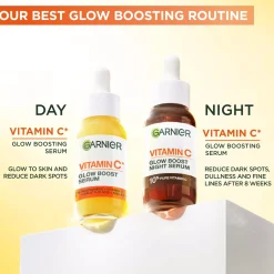 Garnier Vitamin C* Bundle Glow Boost Serum 30 ml & Night Serum 30 ml