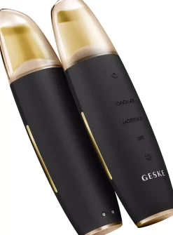 Geske9 in 1 MicroCurrent Skin Scrubber & Blackhead Remover Gray