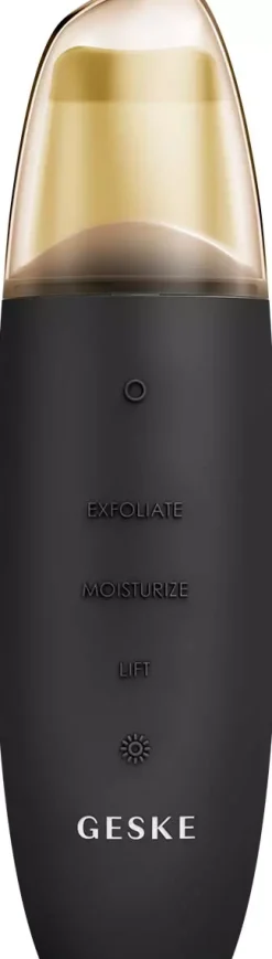 Geske9 in 1 MicroCurrent Skin Scrubber & Blackhead Remover Gray