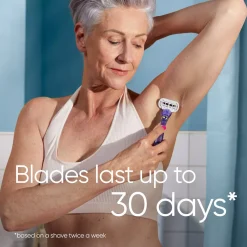Gillette Venus Deluxe Smooth Swirl Razor 3 razor blade refills