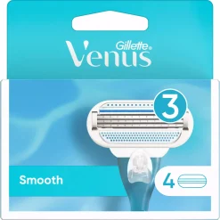 Gillette Venus Smooth Razor blades 4-pack 4 stk