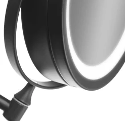 Gillian Jones Double-sided Wall Mirror with LED light Silver
