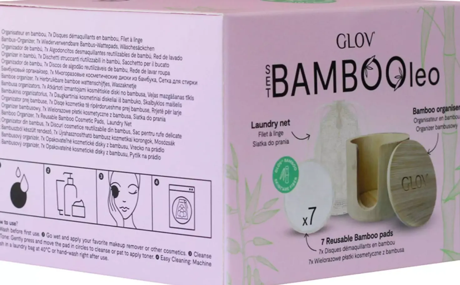GLOV Bambooleo Set White