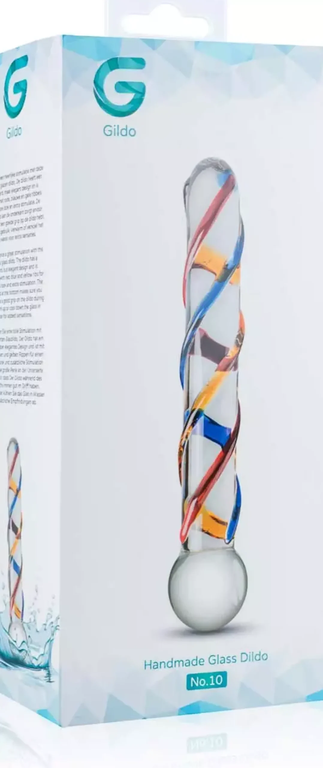 Gläs Elegant Glass Double Dildo