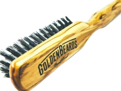Golden Beards Olive Wood Beard Brush